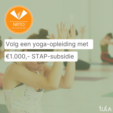 Geen Tula Yoga trainingen met STAP-subsidie meer