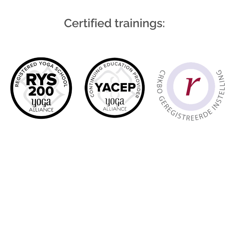 Yoga Alliance & CRKBO logo's